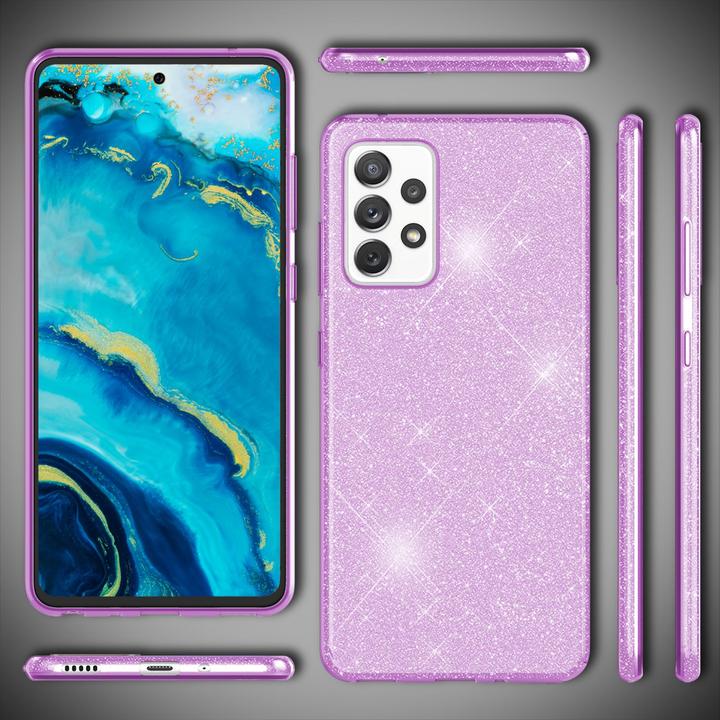 Actual product image Nalia Glitter cover (Samsung Galaxy A53)