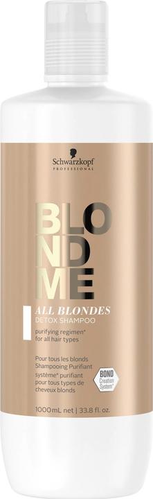 Schwarzkopf Blondme - All Blondes Detox Shampoo (1000 ml, Flüssiges Shampoo)