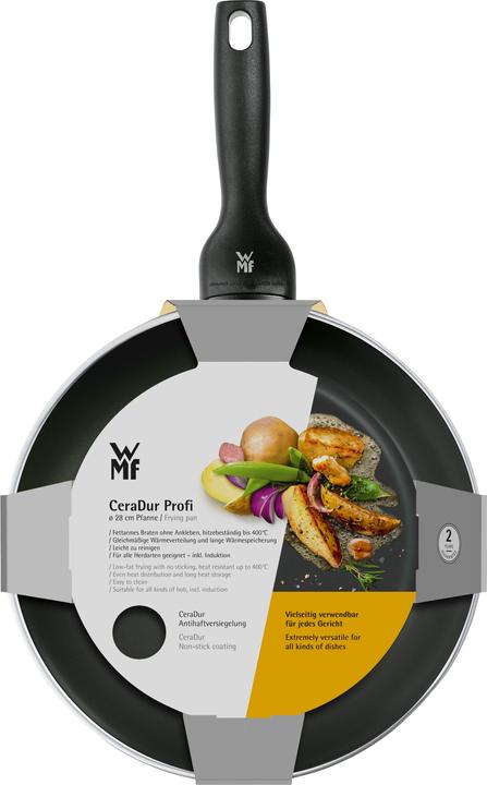 Actual product image WMF CeraDur Professional (28 cm, Frying pan, Stainless steel)