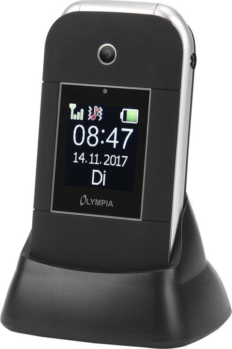 Actual product image Olympia Mobile phone Janus black with extra-large keys (2.40", 2G)
