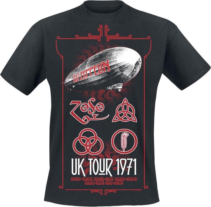 Led Zeppelin Uk Tour 1971
