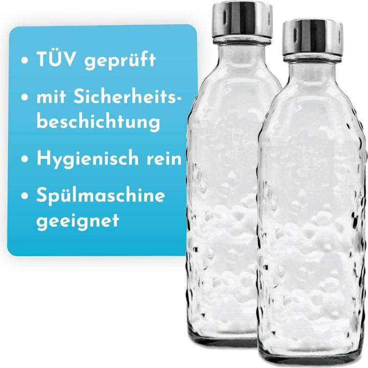 Image du produit SodaBär Bouteille de verre pour appareil à gazéifier l'eau