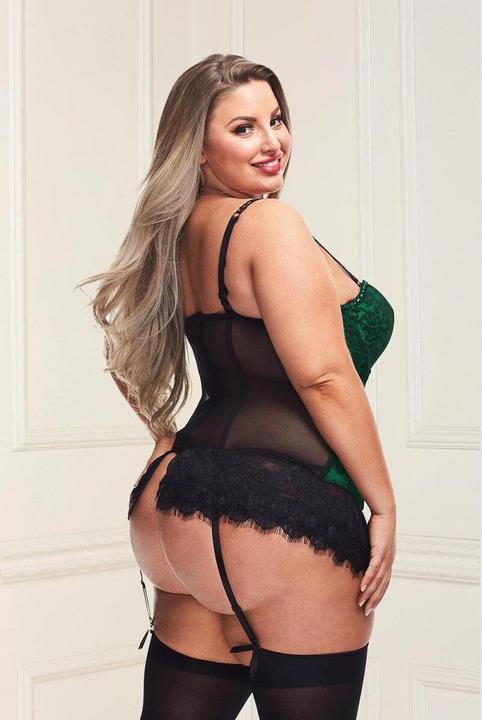 Produktbild Baci 2 Piece Bustier and G-String Set (3XL)