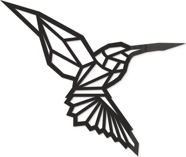 Image du produit Trenddeko Origami colibri (50 x 42 cm)