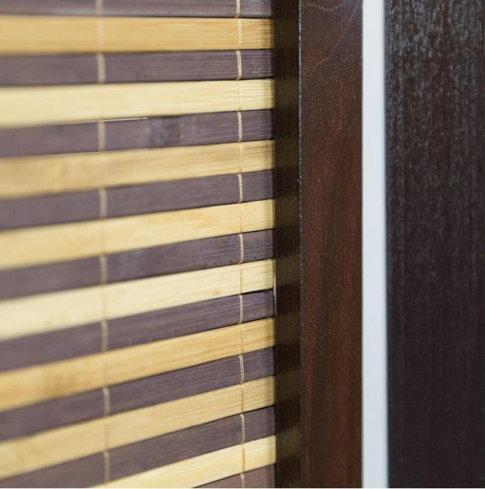 Immagine prodotto Homestyle4u Parete divisoria in legno a 5 pieghe con bambù