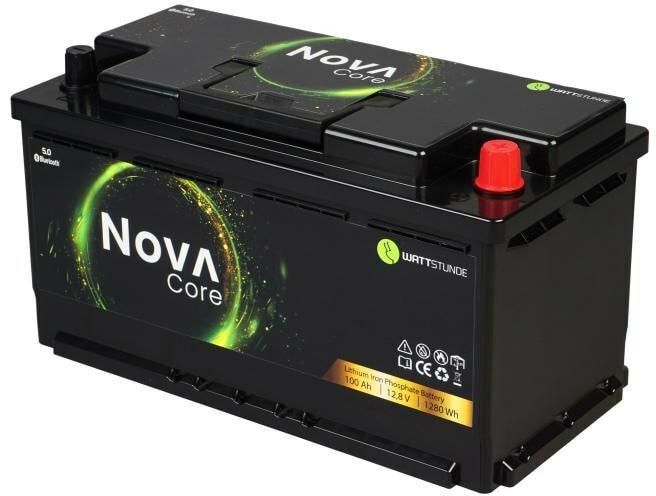Wattstunde Batterie NOVA Core 100 Ah LiFePO4 (12.80 V, 100 Ah)