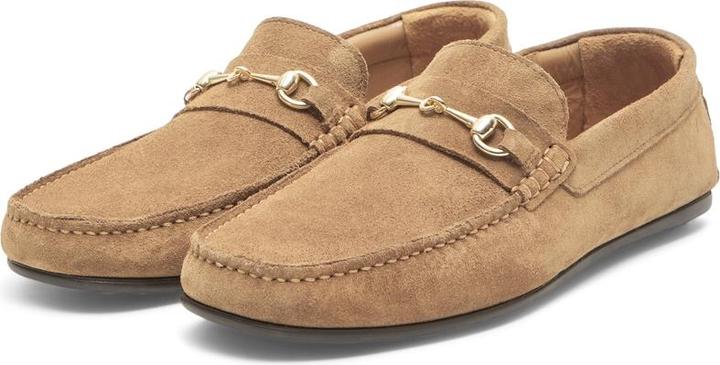 Actual product image Selected Homme Slhsergio Suede Horsebit Driving Shoe (43)