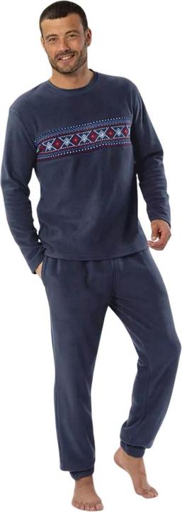 Image du produit Atlas For Men Pyjama long en micropolaire à motifs pour hommes (3XL)