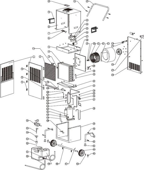 Produktbild Rockair Bautrockner Drypro BT-120 (vormals LE 1200) (120 l/24h)