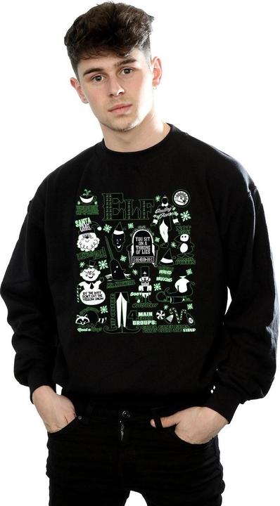 Produktbild Elf Infographic Poster Sweatshirt (L)
