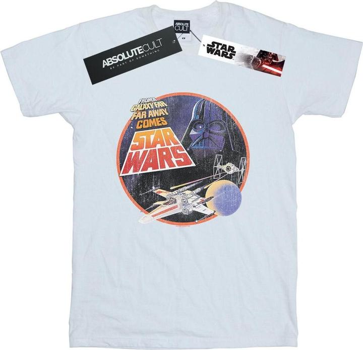 Actual product image Star Wars Mens From A Galaxy Far Far Away T-Shirt (3XL)