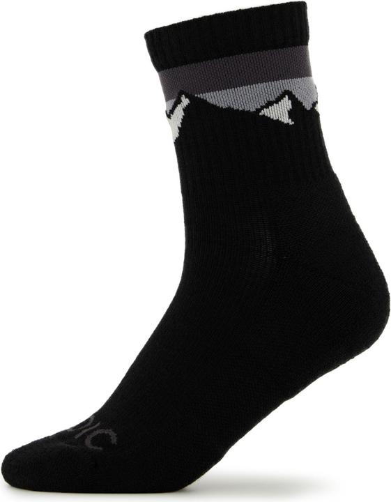 Stoic Merino Quarter Tech Rib Mountains Socks