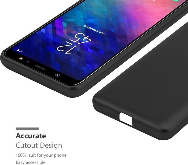 Image du produit Cadorabo Couverture métallique mate TPU (Samsung Galaxy A6+)