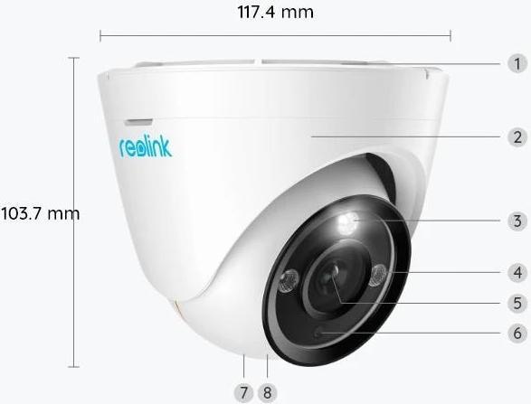 Immagine prodotto Reolink NVS16- sistema 12MD8 8K con 8 telecamere (4512 x 2512 pixel)