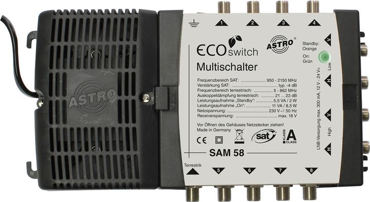 Astro SAM 58 ECO-schakelaar (Multischakelaar)