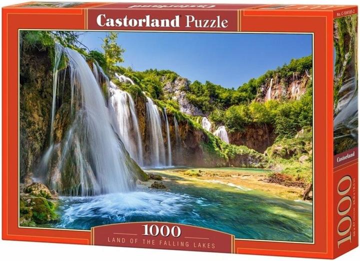 Immagine prodotto Castorland Puzzle di 1000 pezzi Paesaggio della terra dei laghi cadenti (1000 pezzi)