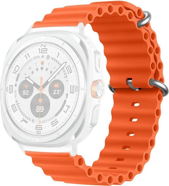 Image du produit Cover-Discount Galaxy Watch Ultra (47mm) - Bracelet sport en silicone de remplacement (Silicone)