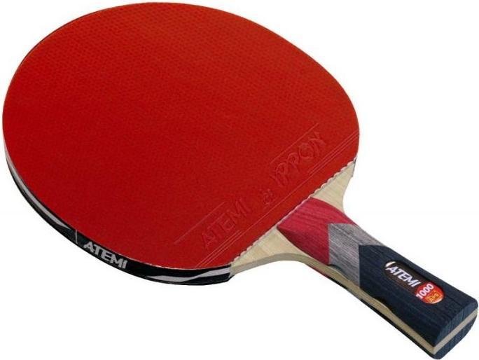 Actual product image Atemi New 1000 Pro Anatomical Table Tennis Bat