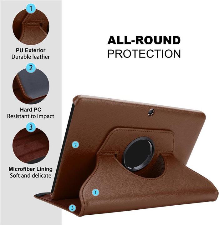 Produktbild Cadorabo Tablet Book Cover (Galaxy Tab 4)