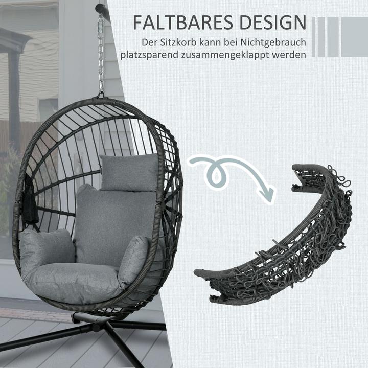 Actual product image Outsunny Hanging chair (120 kg)