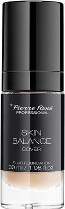 Actual product image Pierre Rene Professional PIERRE RENE Skin Balance Cover Fluid Foundation wodoodporny podkład kryjący 20 Nude 30ml (20 Nude)