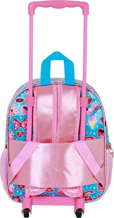 Actual product image Karactermania Small 3D Backpack with Wheels Happiness