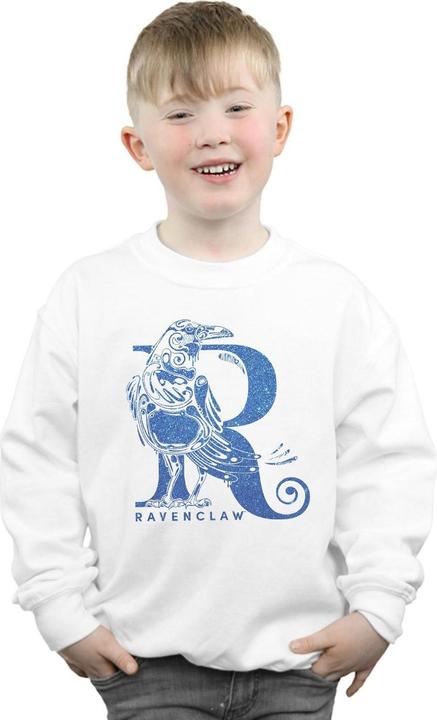 Actual product image Boys Ravenclaw Glitter Sweatshirt (140, 146)