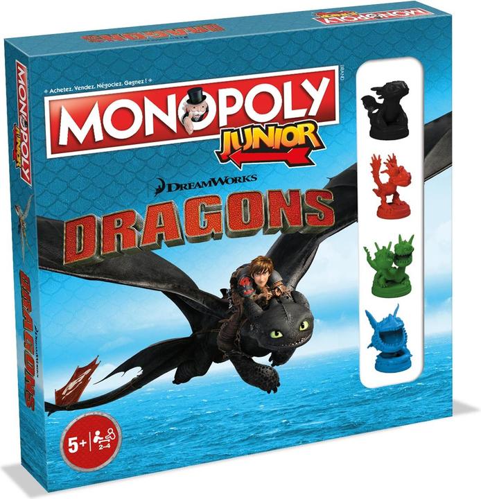 Image du produit Monopoly Édition pour les collectionneurs de dragons du Junior (Français)