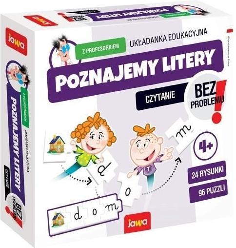 Actual product image Jawa Gra Poznajemy Litery z Profesorkiem