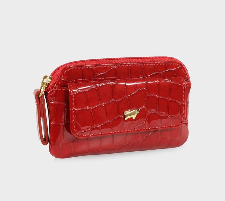 Actual product image Braun Büffel Verona leather key case 11 cm
