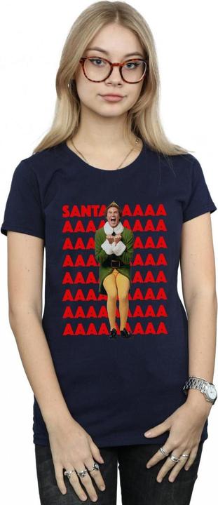 Produktbild Elf Buddy Santa Scream TShirt (XXL)
