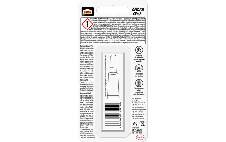 Actual product image Pattex Ultra Gel Mini Trio (1 g)