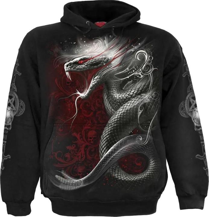 Immagine prodotto Spiral Felpa con Cappuccio Serpente Gotico Adulto Unisex (L)