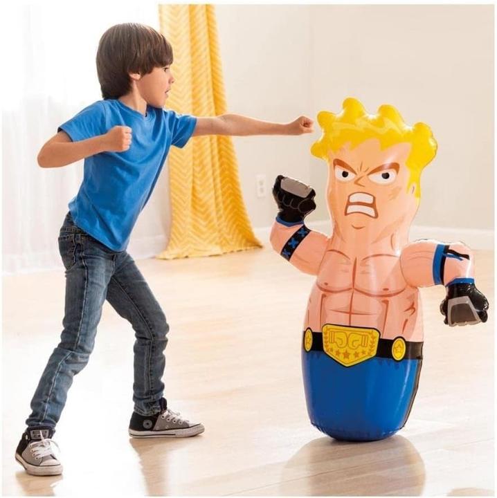 Produktbild The Toy Company Aufblasbarer Spielzeug Boxsack für Kinder, Muscle Man