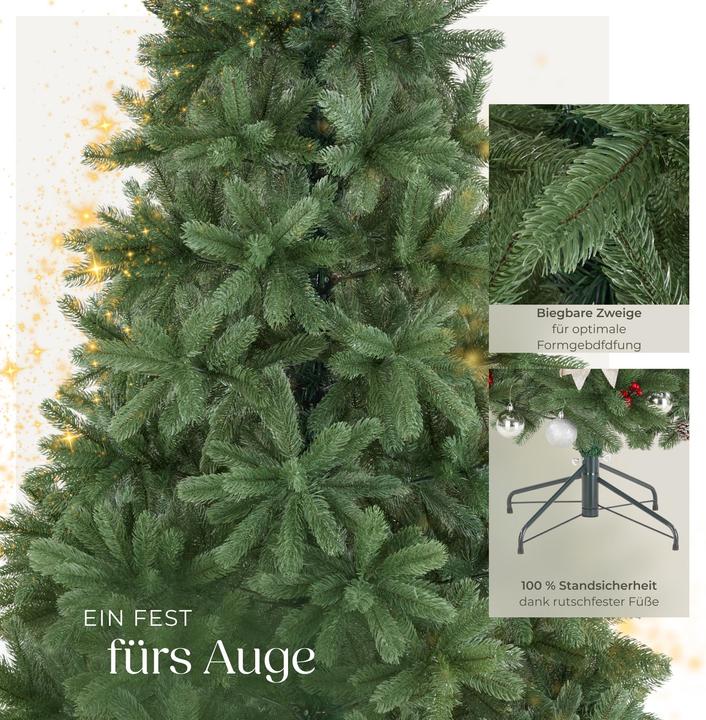 Image du produit tectake Künstlicher Weihnachtsbaum Dancer mit Spritzgussnadeln