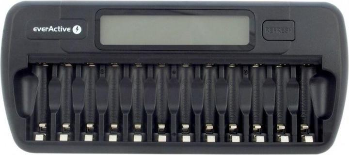 Actual product image Everactive 1-12 AA / AAA battery charger with LCD display (1 pcs., AAA, AA, Chargers without battery)