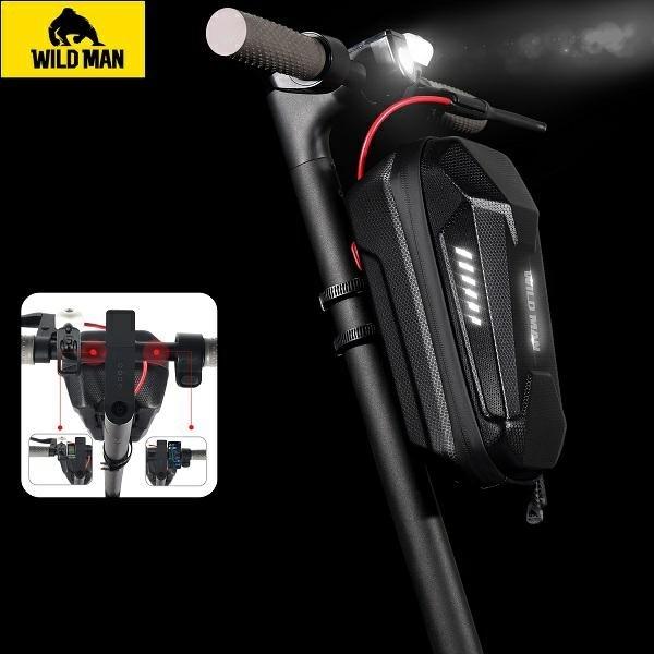 Actual product image Wildman Etui/uchwyt na hulajnogę ES8X Max sakwa na ramę czarna/black