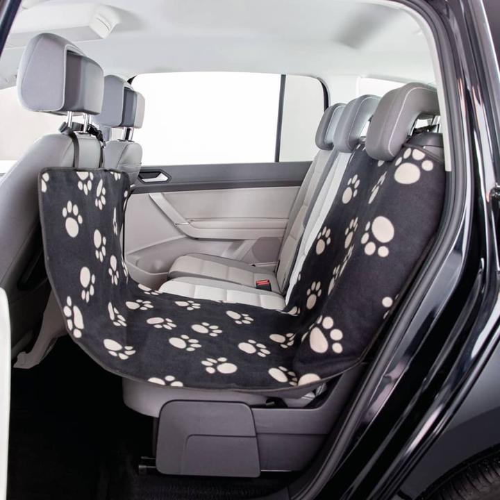 Actual product image Trixie Car Protection Blanket 65x145cm with Paws (Dog, Breathable, Reflectors)