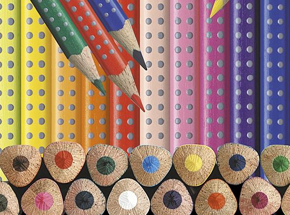 Actual product image Faber-Castell Colour pencils Colour Grip 2001 (Multicoloured, 48 x)