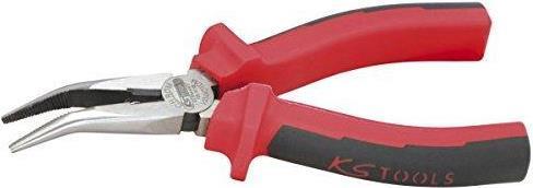 Produktbild KS Tools ERGOTORQUE Flachrundzange gebogen (165 mm)