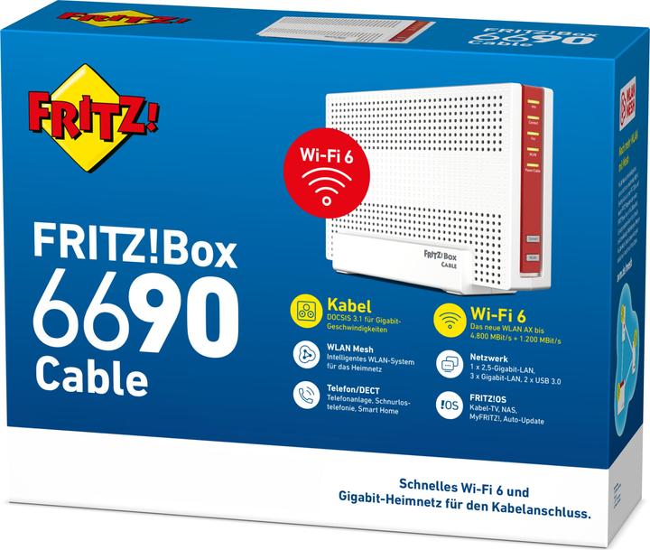 Produktbild AVM FRITZ!Box 6690 Cable