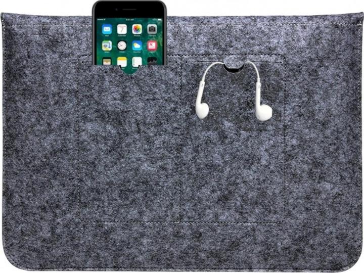 Produktbild Screenguard 2-in-1 Felt Sleeve Macbook & Notebook 13.3" Tasche aus Filz (13", Apple)