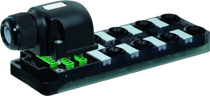 Image du produit Murr Elektronik Exact12, 8xM12, 5 pôles, capot,enfichable