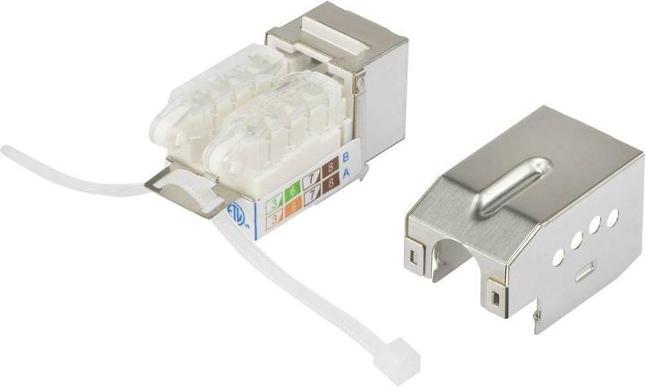 Actual product image Renkforce Rnekforce 24 port modular Keystone patch panel 45