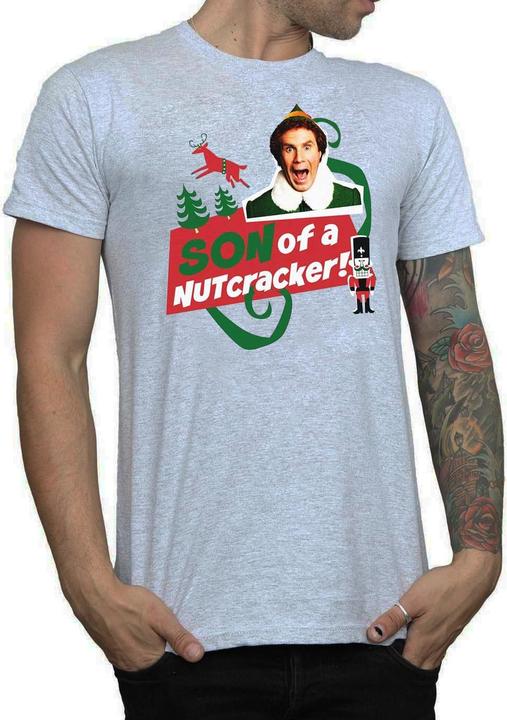 Immagine prodotto Elf Son Of A Nutcracker Maglietta Uomo (3XL)