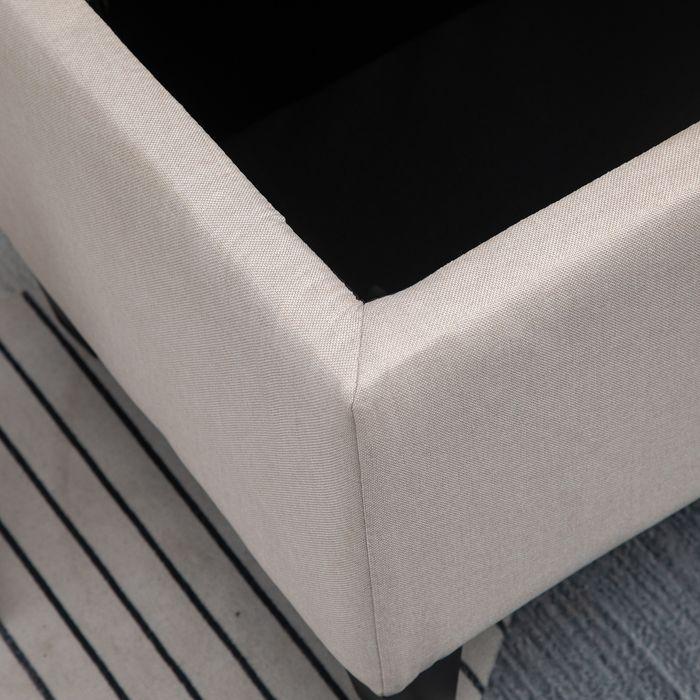 Immagine prodotto Swisshandel24 Panca Panca imbottita con vano portaoggetti Panca per cassapanca Corridoio Camera da letto (100 cm)