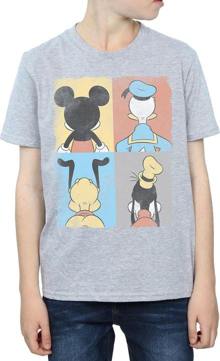 Actual product image Disney Boys Mickey Mouse Four Backs T-Shirt (128)