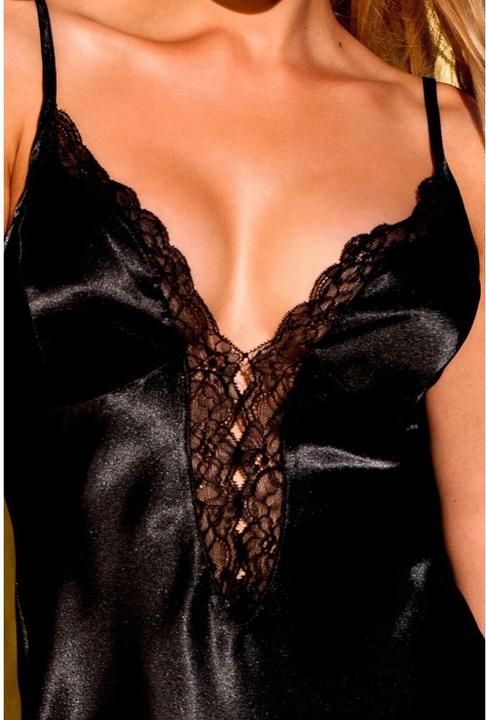 Actual product image Kalimo Nightdress in black (S)