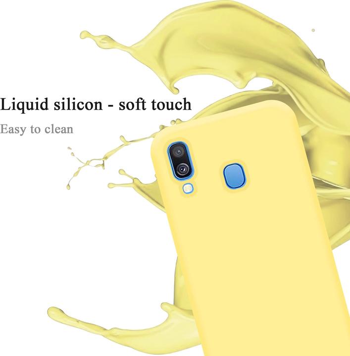 Image du produit Cadorabo TPU Liquid Silicone Case Cover (Samsung Galaxy A40)