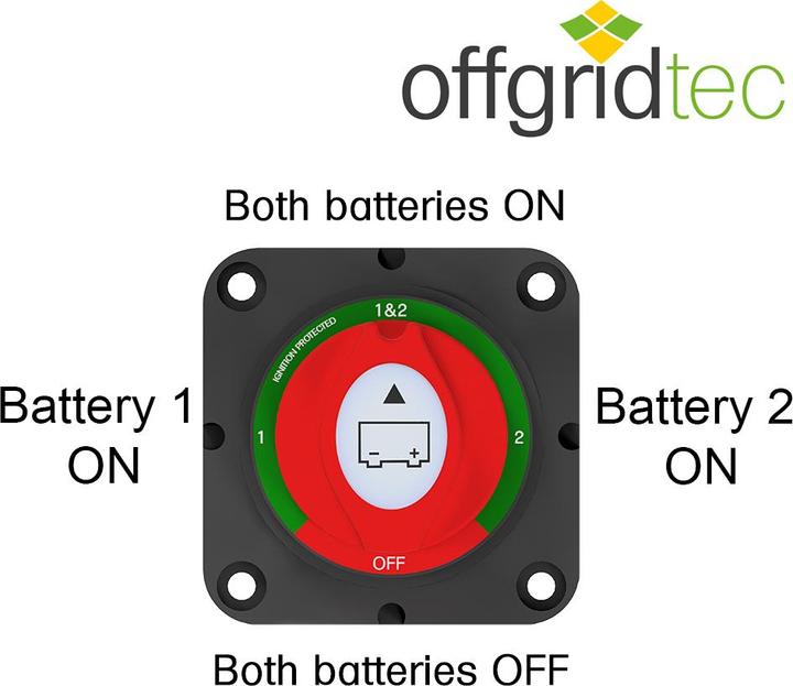 Immagine prodotto Offgridtec Selettore della batteria